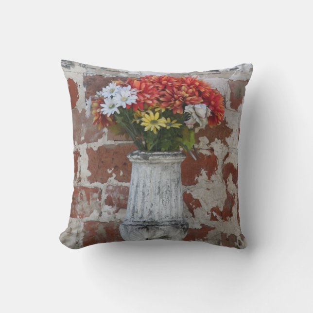Flowers Pillow Kussen (Voorkant)