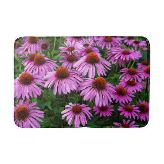 Flowers | Pink Coneflower Garden Badmat (Voorkant)