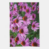 Flowers | Pink Coneflower Garden Theedoek (Verticaal)