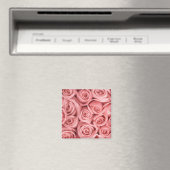 Flowers | Pink Roses Magneet (Insitu (Vaatwasser))