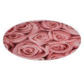 Flowers | Pink Roses Snijplank (Hoek)