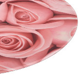 Flowers | Pink Roses Snijplank (Hoek)