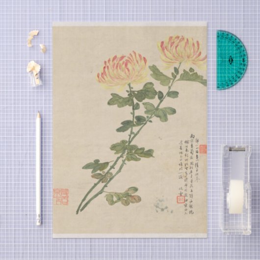 Flowers Pl. 10 by Liang Yuwei Tissuepapier (Craft)