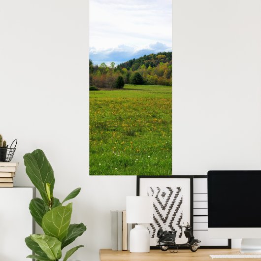 Flowers Poster (Thuiskantoor)