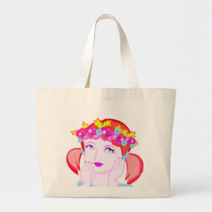 Flowers Princess Bag Grote Tote Bag