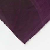 Flowers | Purple Daisy Fleece Deken (Hoek)