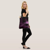 Flowers | Purple Daisy Tote Bag (Op model)