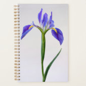 Flowers | Purple Iris Flower Planner (Voorkant)