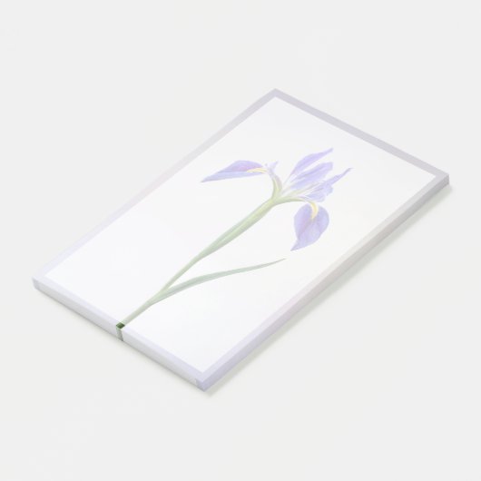 Flowers | Purple Iris Flower Post-it® Notes (Schuin)