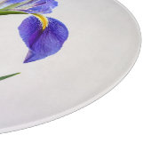 Flowers | Purple Iris Flower Snijplank (Hoek)