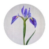 Flowers | Purple Iris Flower Snijplank (Voorkant)