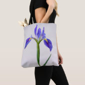 Flowers | Purple Iris Flower Tote Bag (Dichtbij)