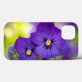 Flowers | Purple Pansie Case-Mate iPhone Case (Achterkant (horizontaal))