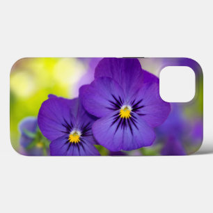 Flowers Purple Pansie Case-Mate iPhone Case