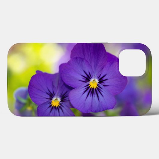 Flowers | Purple Pansie Case-Mate iPhone Case (Achterkant (horizontaal))