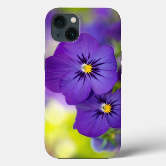 Flowers | Purple Pansie Case-Mate iPhone Case (Achterkant)