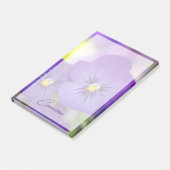 Flowers | Purple Pansies Post-it® Notes (Schuin)