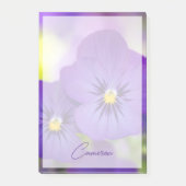 Flowers | Purple Pansies Post-it® Notes (Voorkant)
