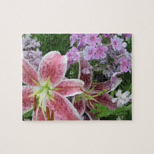 Flowers Puzzle Legpuzzel (Horizontaal)