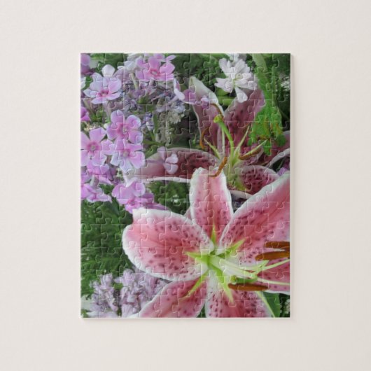  Flowers Puzzle Legpuzzel (Verticaal)