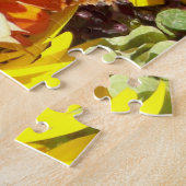 Flowers Puzzle Personalize Gift Difficult Legpuzzel (Zijkant)