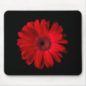 Flowers Red Gerbera Daisy Muismat (Voorkant)
