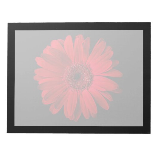 Flowers Red Gerbera Daisy Notitieblok (Voorkant)
