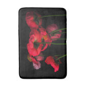 Flowers | Red Poppies Badmat (Voorkant Verticaal)