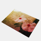 Flowers Retro Fotoklep Deurmat (Schuin)