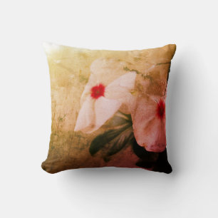 Flowers Retro Photo Throw Cushion 41 cm x 41 cm Kussen