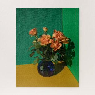 Flowers Roses in Vase Legpuzzel