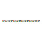 Flowers Satin Ribbon Satijnen Lint (Voorkant)