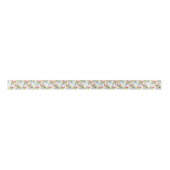 Flowers Satin Ribbon Satijnen Lint (Voorkant)