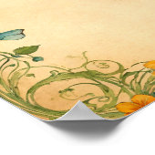 Flowers Scrapbook & Junk Journal Supplies Downlad Poster (Hoek)