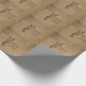 Flowers Serenity Prayer Inspirerend Cadeaupapier (Hoek)