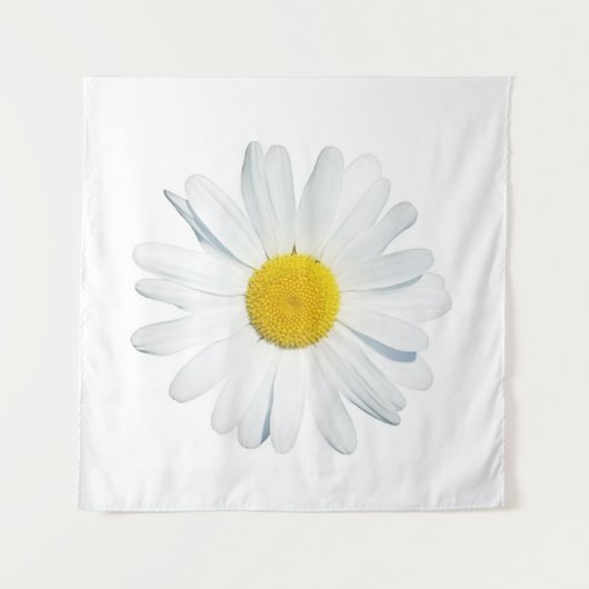 Flowers | Single Daisy Wandkleed (Voorkant (horizontaal))