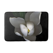 Flowers | Single White Magnolia Blossom Badmat (Voorkant)