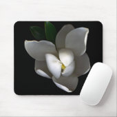 Flowers Single White Magnolia Blossom Muismat (Met muis)