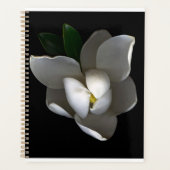 Flowers Single White Magnolia Blossom Planner (Voorkant)