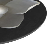 Flowers Single White Magnolia Blossom Snijplank (Hoek)