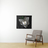 Flowers | Single White Magnolia Blossom Wandkleed (In Situ (horizontaal))