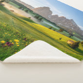 Flowers | Spring Alpe di Siusi Langkofel Sherpa Deken (3/4)