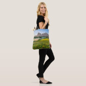 Flowers | Spring Alpe di Siusi Langkofel Tote Bag (Op model)