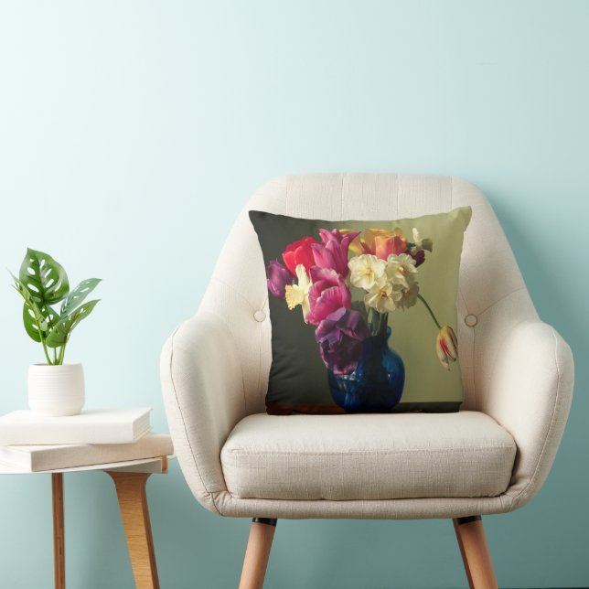 Flowers | Spring Flower Bouquet Kussen (Stoel)
