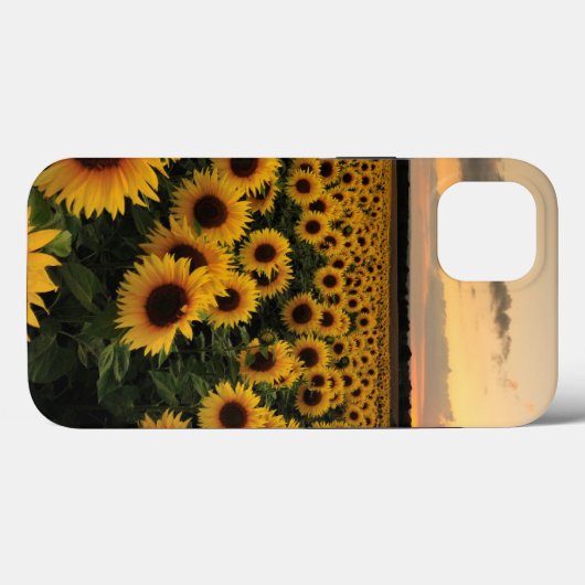 Flowers | Sunflower Field Case-Mate iPhone Case (Achterkant (horizontaal))
