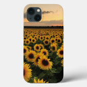 Flowers | Sunflower Field Case-Mate iPhone Case (Achterkant)