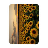 Flowers | Sunflower Field Magneet (Verticaal)