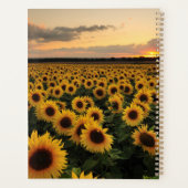Flowers | Sunflower Field Planner (Achterkant)