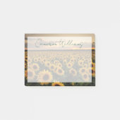 Flowers | Sunflower Field Post-it® Notes (Voorkant)