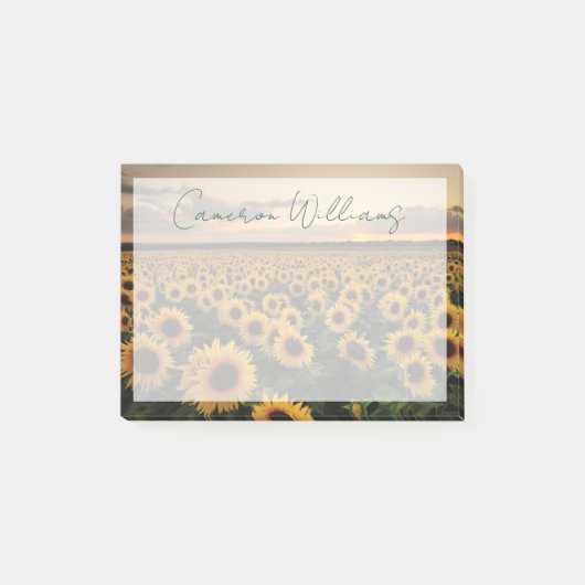 Flowers | Sunflower Field Post-it® Notes (Voorkant)